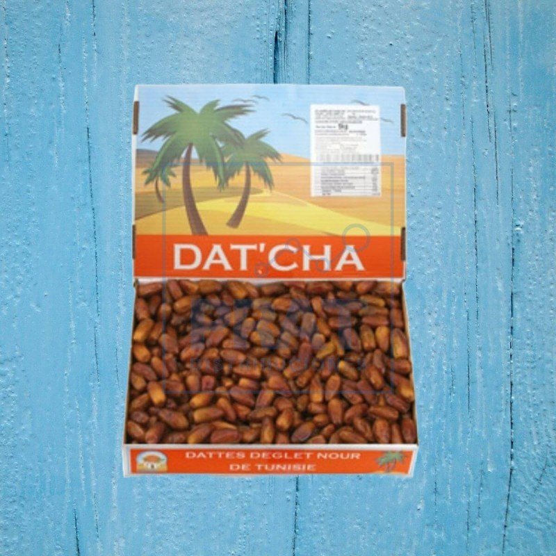 Dátiles sin hueso Túnez - Caja 5 kg. Dátiles sin hueso Túnez - Caja 5 kg.